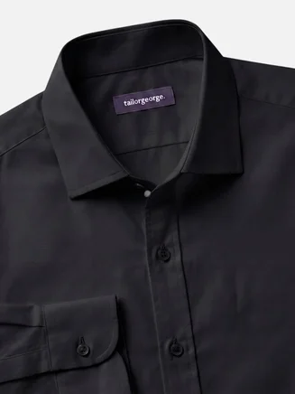 Chemise en popeline facile à repasser