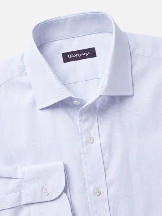Chemise en popeline facile à repasser