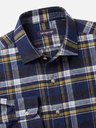 Chemise en lin épais