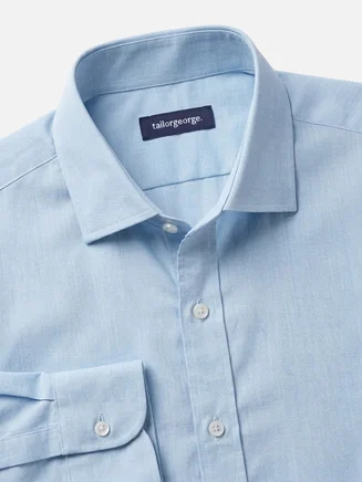 Chemise en fil-à-fil facile à repasser
