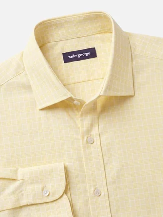 Chemise en popeline facile à repasser