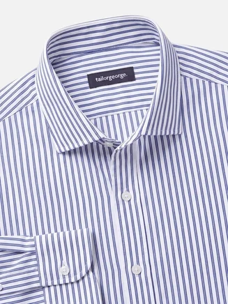 Chemise en popeline facile à repasser