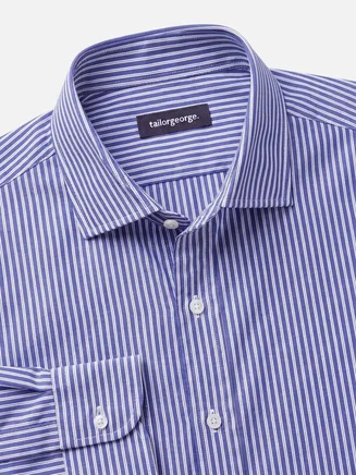 Chemise en popeline facile à repasser