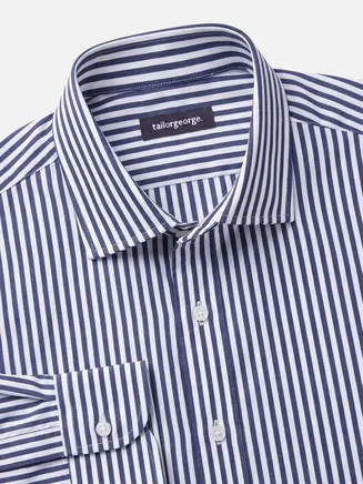 Chemise en popeline facile à repasser
