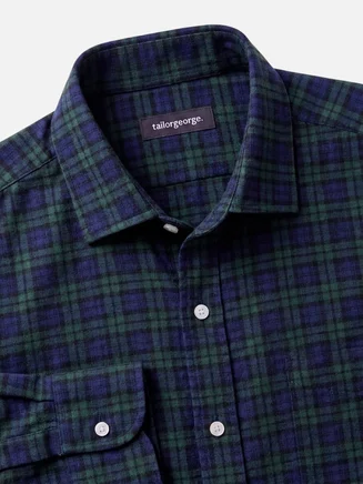Chemise en flanelle légère et douce